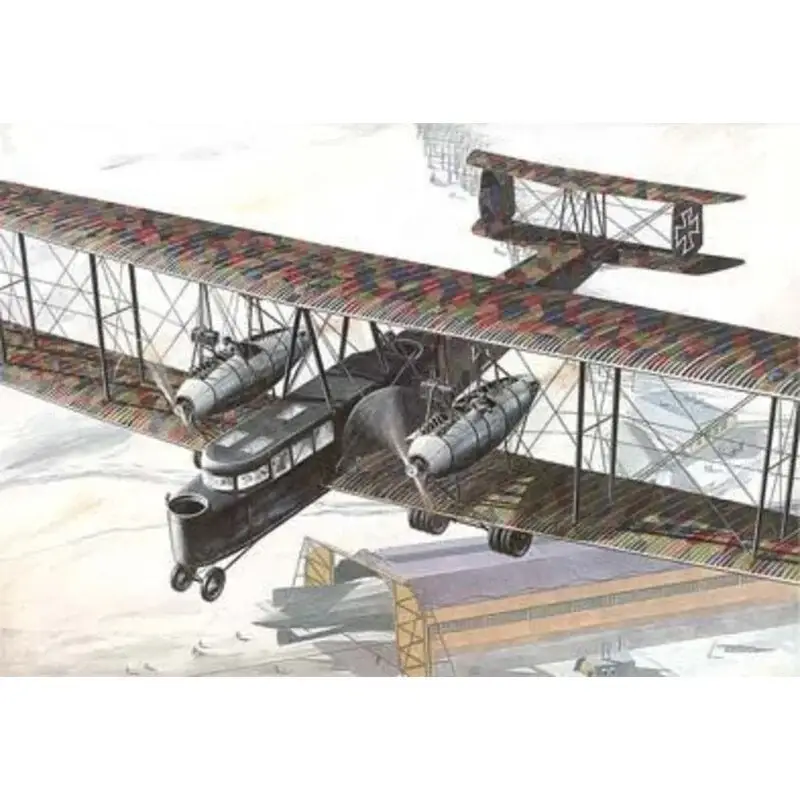 Hete Deal Zeppelin Staaken R.VI Schaalmodel