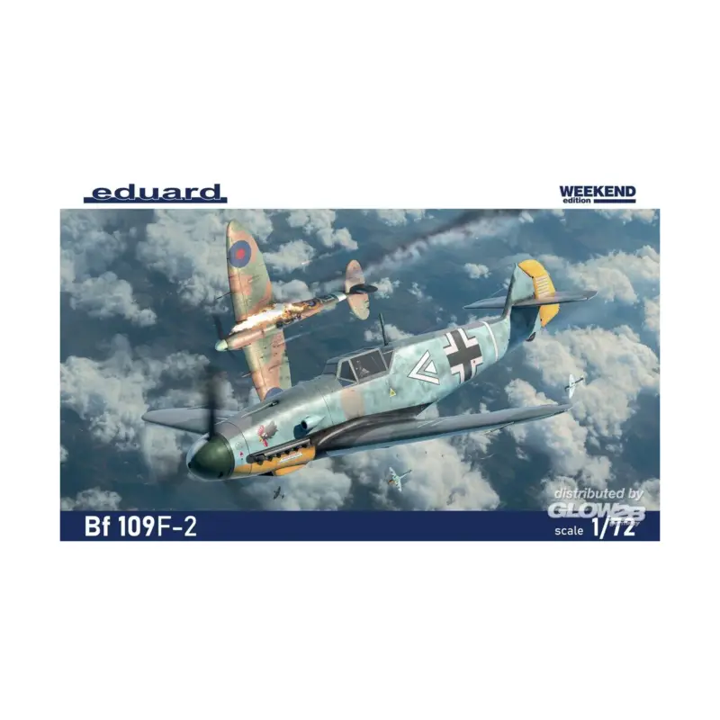 Tijdelijk Beschikbaar Bf 109F-2 EDUARD-WEEKEND Schaalmodel