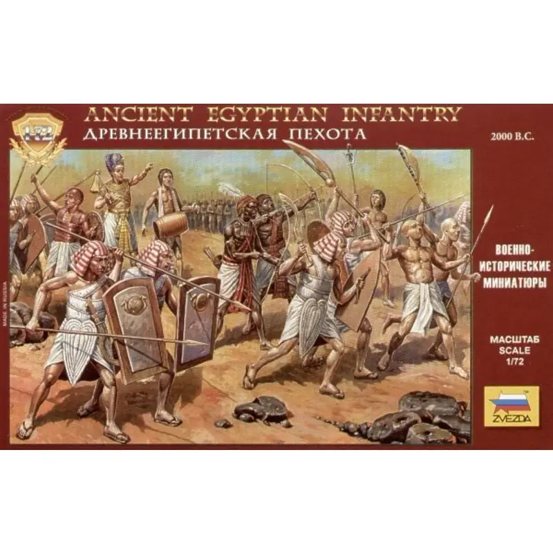 Egyptian Infantry (2000 BC) Figuren Gratis Retour