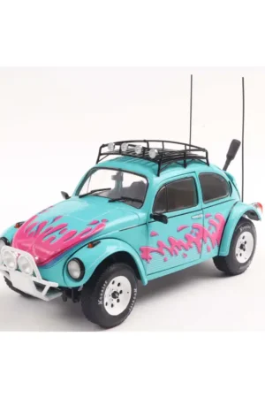 Direct Verzonden Volkswagen beetle all road miami green 1976 1/18 Miniatuur