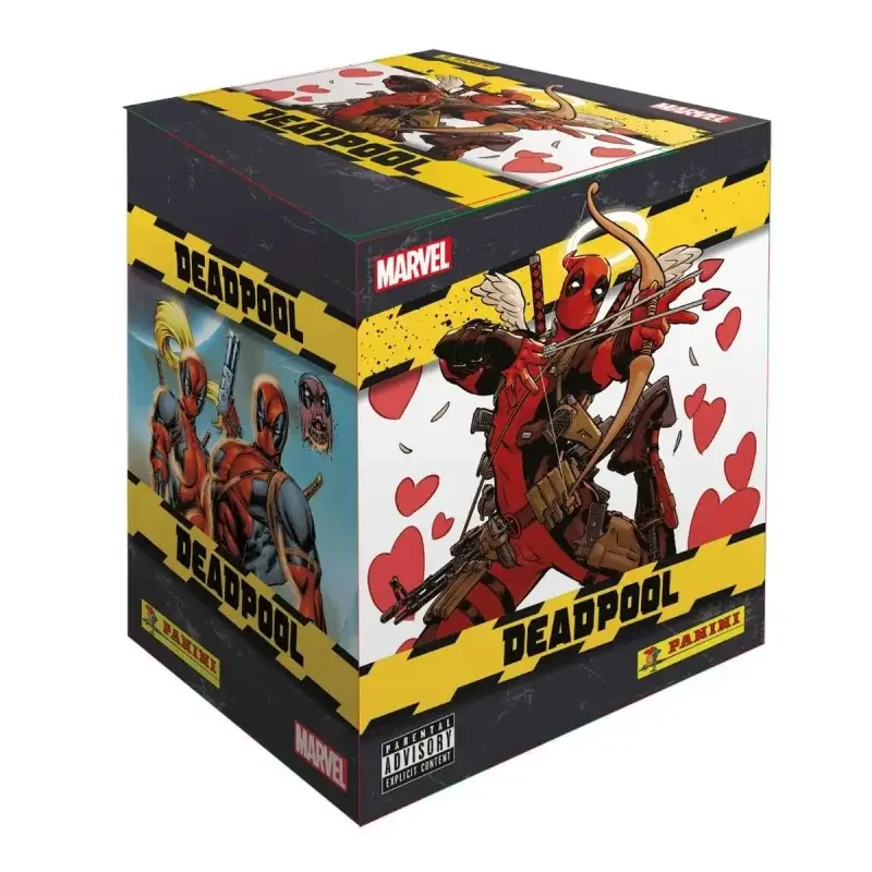 Deadpool Sticker & Trading Card Collection with Booster Display (36) Bestel Nu