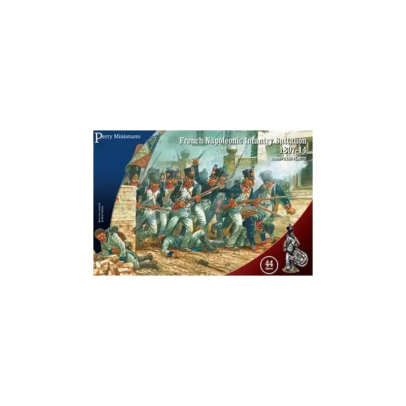 Dagaanbieding Perry Miniatures - Frans Napoleontisch infanteriebataljon 1807-1814 Figuren