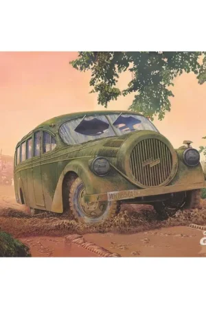 Koopje Opel Blitzbus Ludewig Aero Schaalmodel