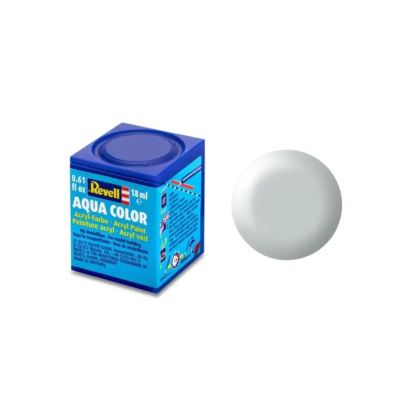 Acrylverf Aqua Lichtgrijs Satijn - 18ml 371 Meest Verkocht