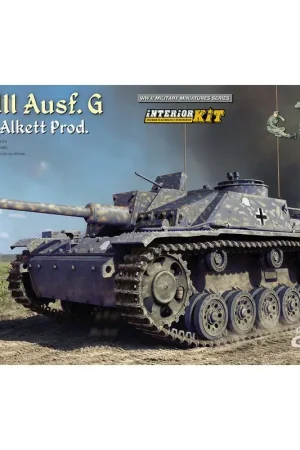Betaalbaar StuG III Ausf. G februari 1943 Alkett Prod. Interieur Kit Schaalmodel