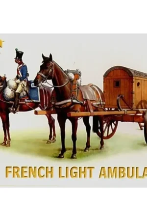 Betaalbaar French Light Ambulance x 3 per box Figuren