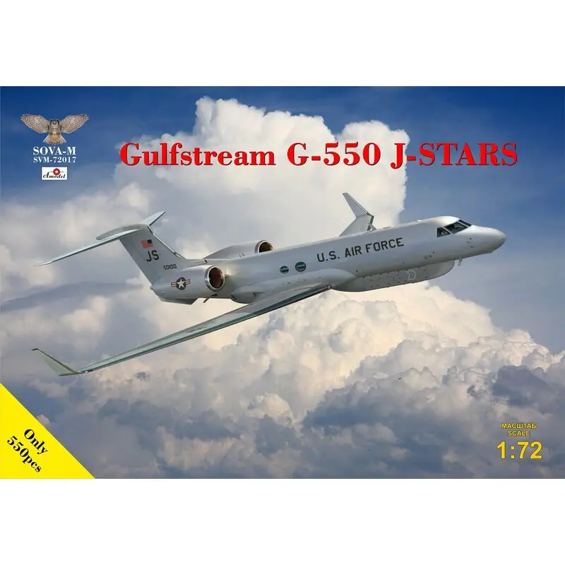 Alleen Vandaag Terug in voorraad!Gulfstream G-550 J-STARS (Joint Surveillance Target Attack Radar System) Kit bevat: & bullet;PE-plaat & bull