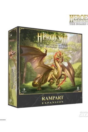 Heroes of Might and Magic III: The Board Game Rampart Expansion (PL) Rechtstreeks Van De Fabrikant