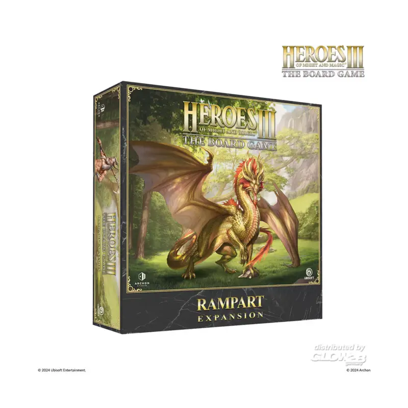 Heroes of Might and Magic III: The Board Game Rampart Expansion (PL) Rechtstreeks Van De Fabrikant