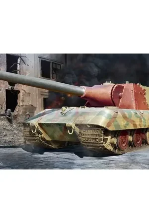 Direct Beschikbaar Stug E-100 Duitse late WWII prototype super zware tank Schaalmodel