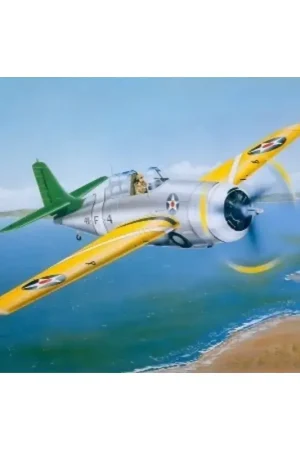 Gereduceerde Prijs F4f-3 "wildcat" Schaalmodel