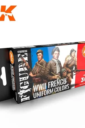 Wo.ii franse eenvormige kleuren Acrylverf Fabrieksprijs