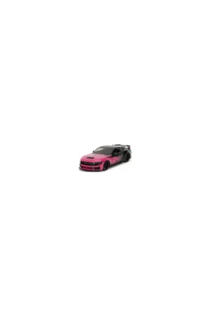 Shop Nu Ford mustang dark horse black pink slips 2024 1/24 Miniatuur