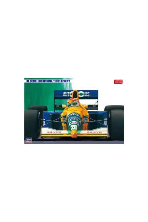 Benetton B190B (1991 color) 1:24 plastic model car Schaalmodel Hoge Kwaliteit
