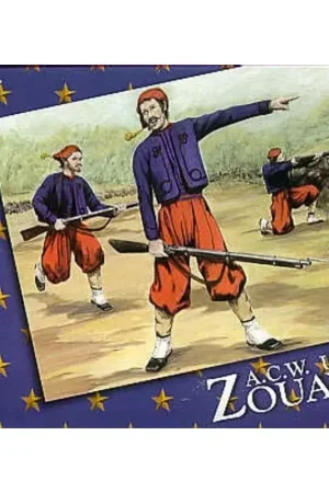 American Civil War Zouaves. The US army was highly influenced by French uniforms prior to the Civil War to the extent of purchas Direct Beschikbaar