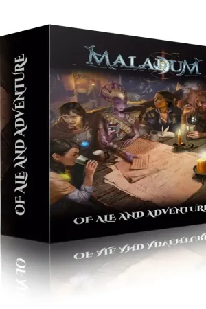 Tijdelijk Beschikbaar Maladum - Extension Of Ale and Adventure FR Figuur spellet