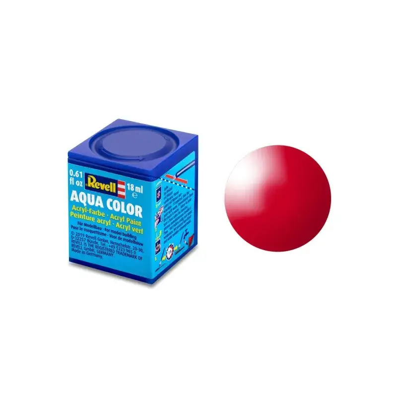Glanzende Ferrari Rode Aqua Acrylverf - 18ml 34 Weekendaanbieding