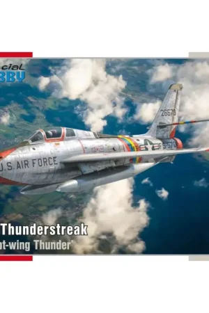 Gereduceerde Prijs F-84F Thunderstreak 'US Swept-wing Thunder' 1/72 Schaalmodel