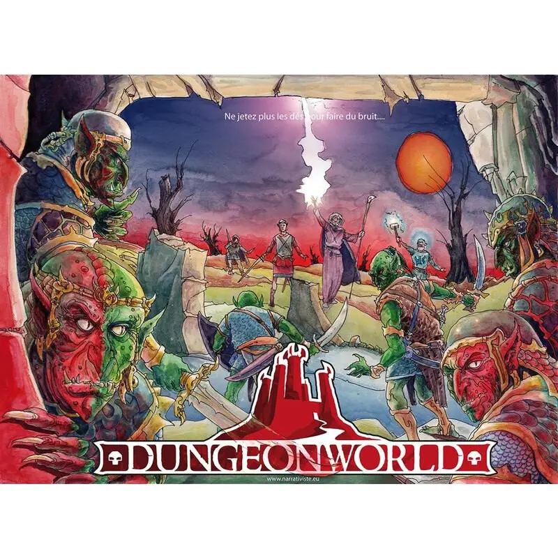 Dungeon World: "Red Box" Hoge Kwaliteit