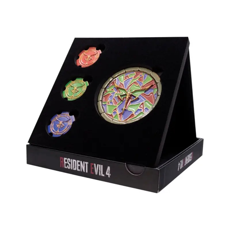 Betrouwbaar Resident Evil 4 Replica Church Puzzle Medallion Set