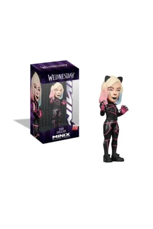Hete Deal WEDNESDAY - Enid Sinclair as a cat - Minix Figure 12cm Figuurtje