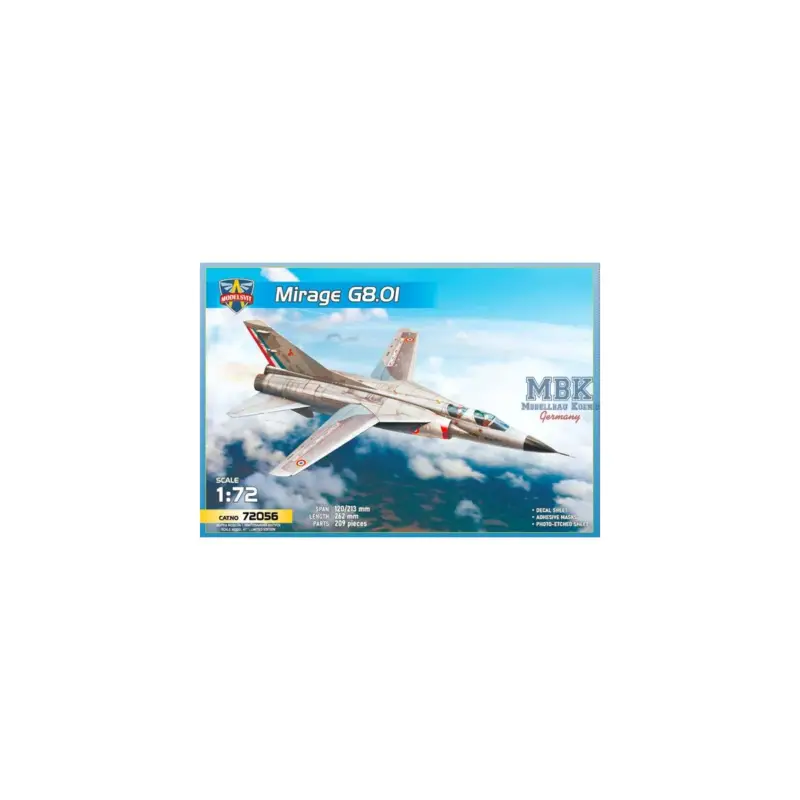 Mirage G8.01 exp.fighter Schaalmodel Bestseller