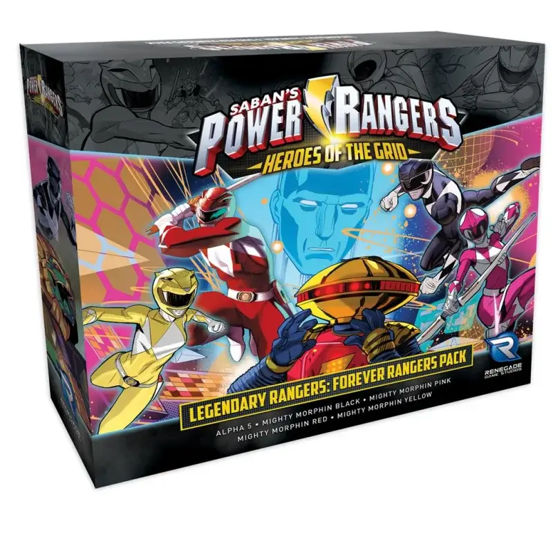 Meest Verkocht Power Rangers HotG Legendary Rangers Forever Range