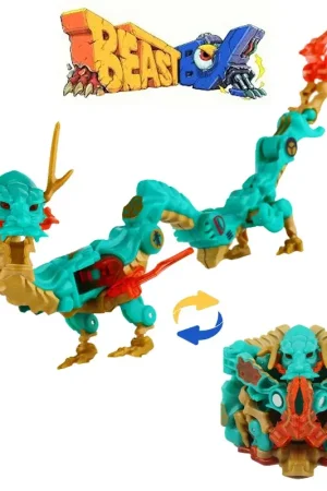 Hete Deal Beastbox 52Toys Megabox MB-14 Chinese Dragon Azure 29cm Figuurtje