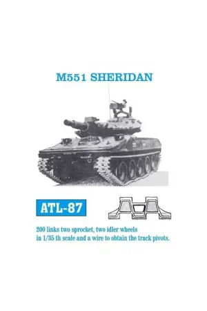 Track links m551 sheridan Snelle Levering