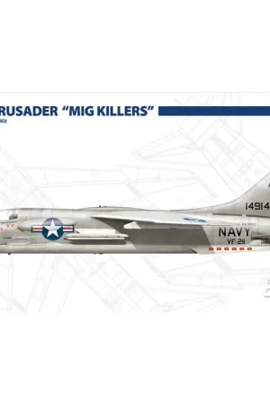 Actieprijs F-8E Crusader MIG-moordenaars Schaalmodel