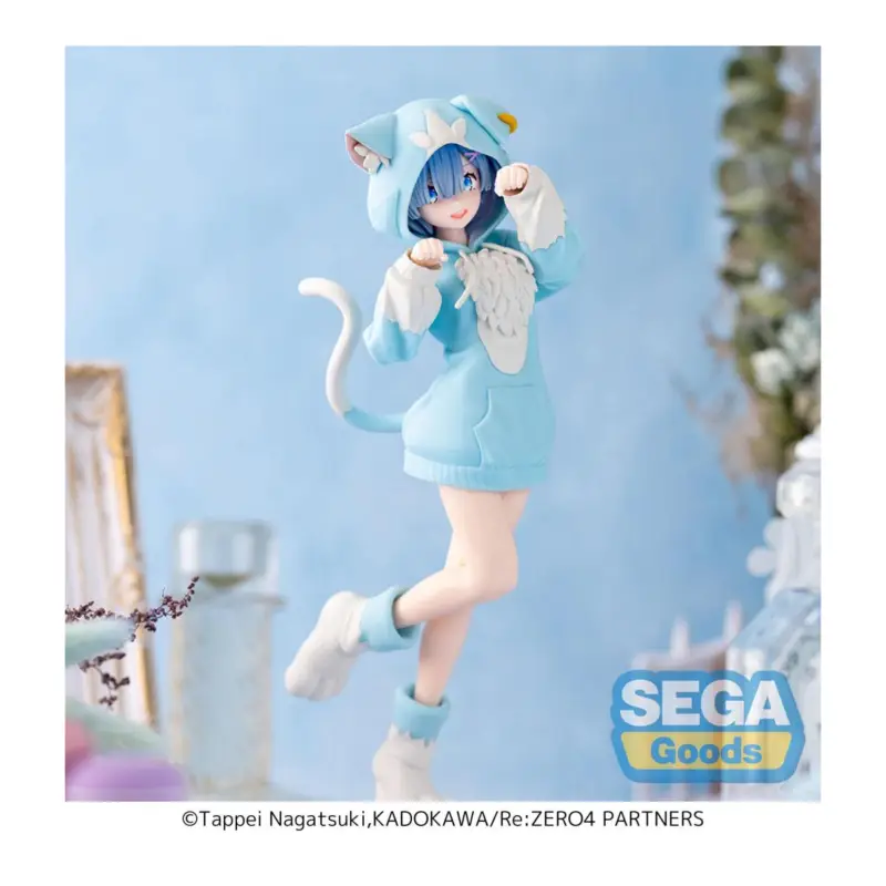 Finale Uitverkoop REZERO - Rem Mofumofu Pack - XStellar Figure 21cm Figuurtje