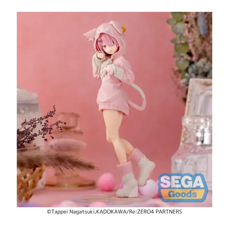 REZERO - Ram Mofumofu Pack - XStellar Figure 21cm Figuurtje Merkproduct
