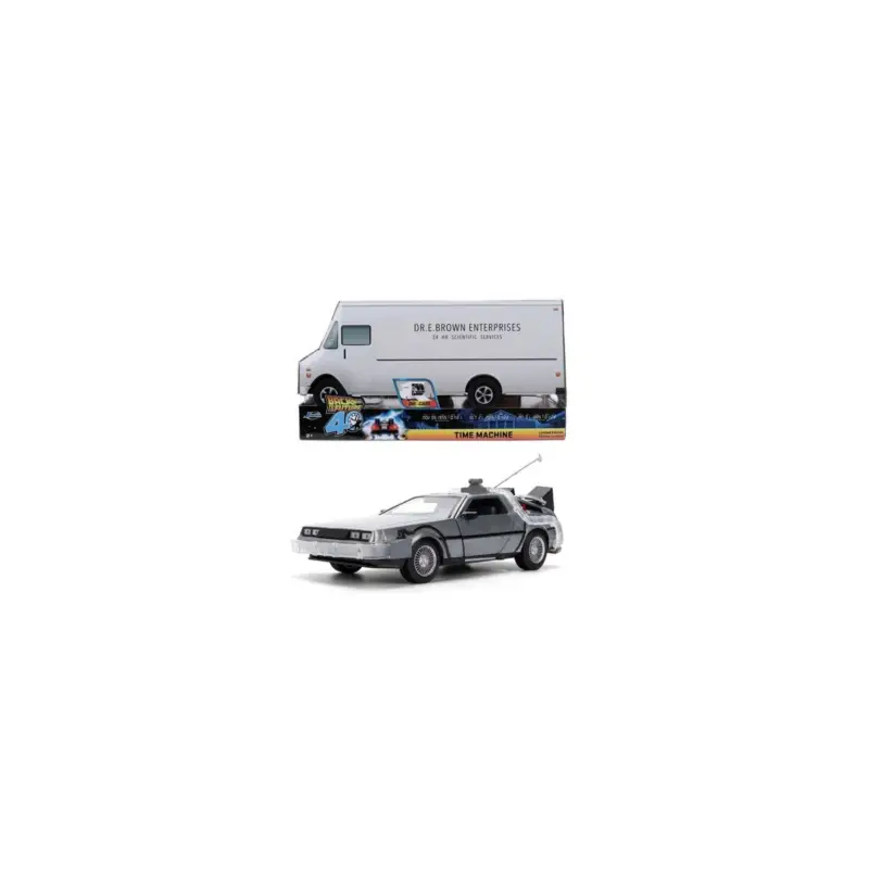 Aanbieding Jada 36848 time machine boite camion frost version hollywood rides 1/32 Miniatuur