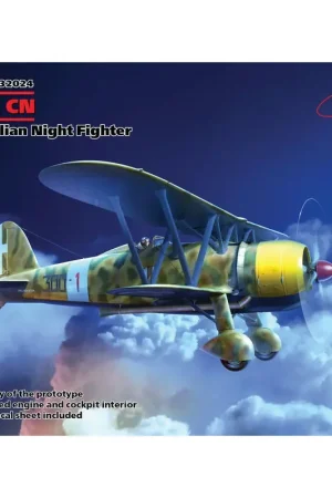 Op = Op CR. 42CN, WWII Italian Night Fighter Schaalmodel