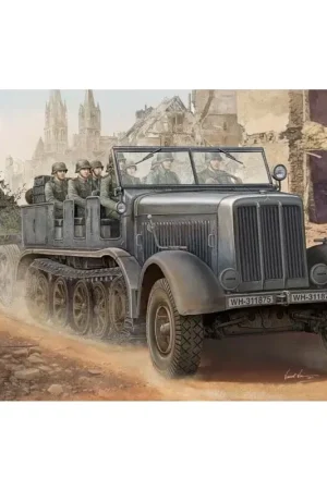 Hete Deal Sd.kfz.8 schwerer Schaalmodel