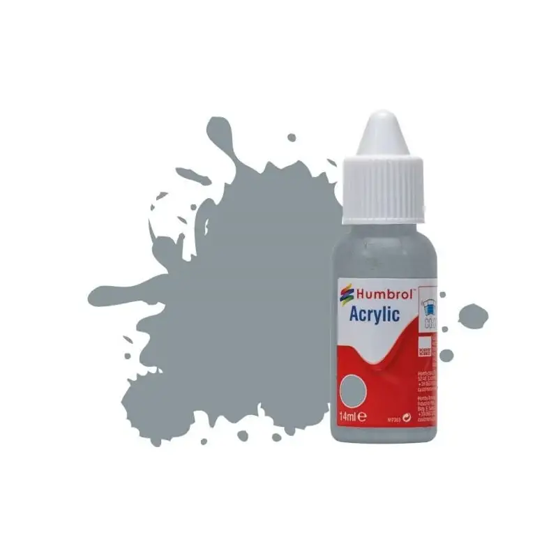 No 87 Steel Grey Matt 14 mL Acrylverf Goedkoop