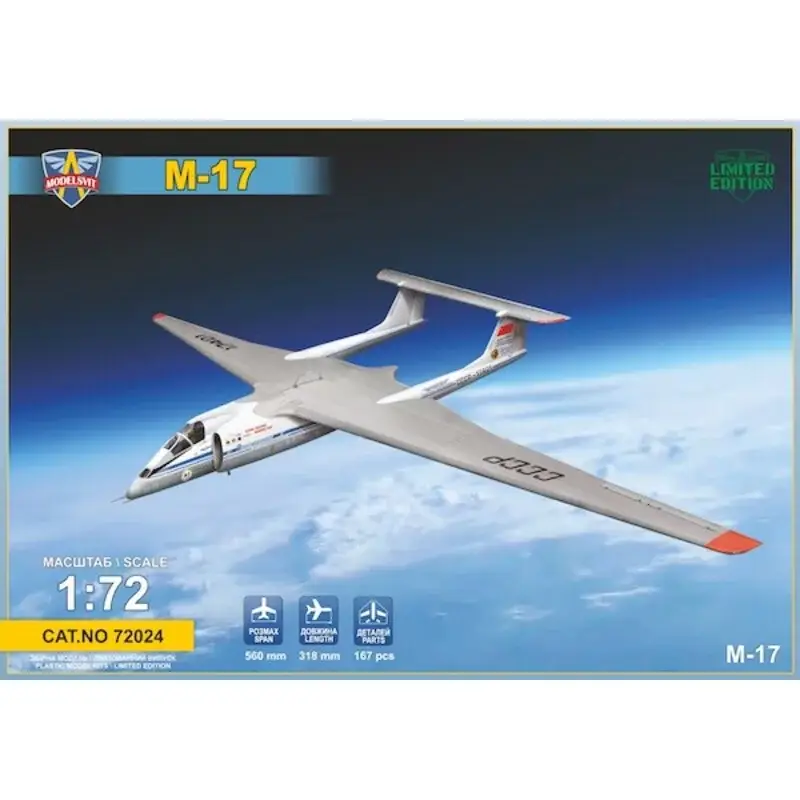 Mjasisjtsjev M-17 met BONUS - speciale Airstairs opgenomen Schaalmodel Tijdelijk Beschikbaar