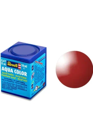 Brilliant Fire Red Aqua Acrylverf - 18ml 31 Flitsaanbieding