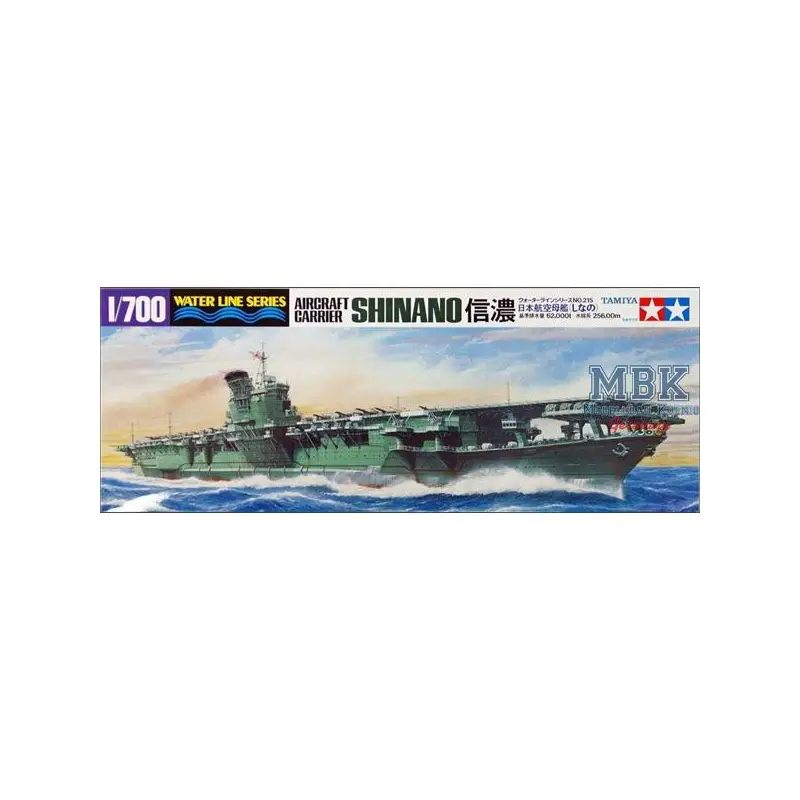 Shinano Aircraft Carrier 1:700 Schaalmodel Direct Beschikbaar