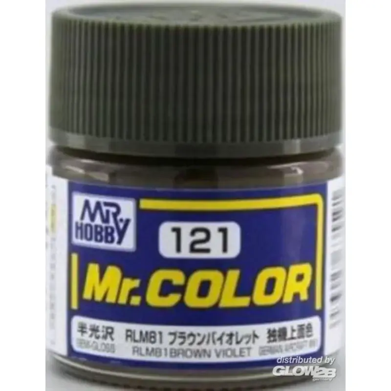 Merkproduct Mr Hobby -Gunze Mr. Color (10 ml) RLM81 Brown Violet Acrylverf