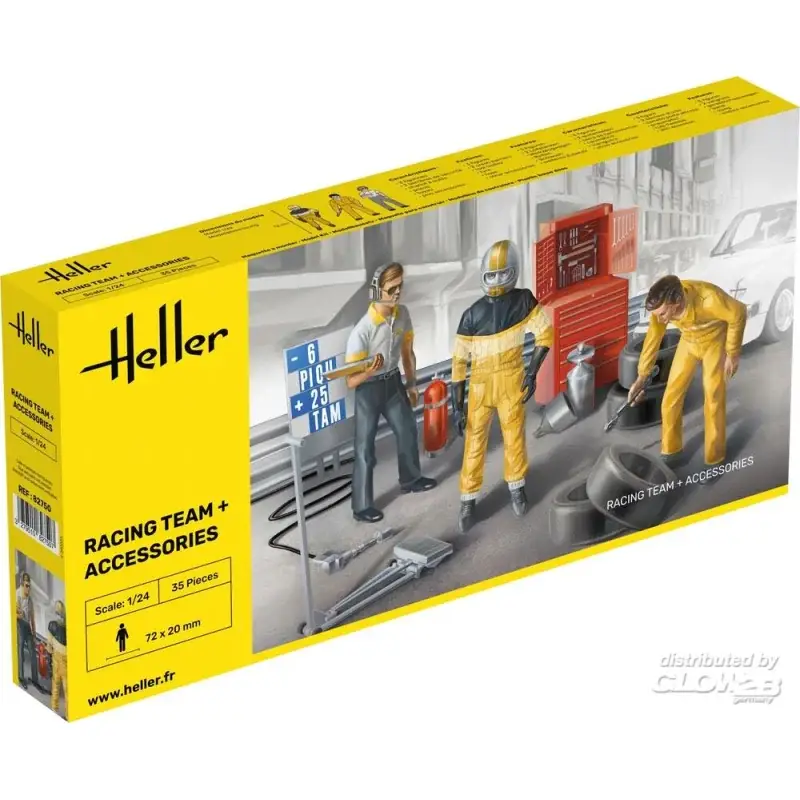 Hete Deal race Team Figuren