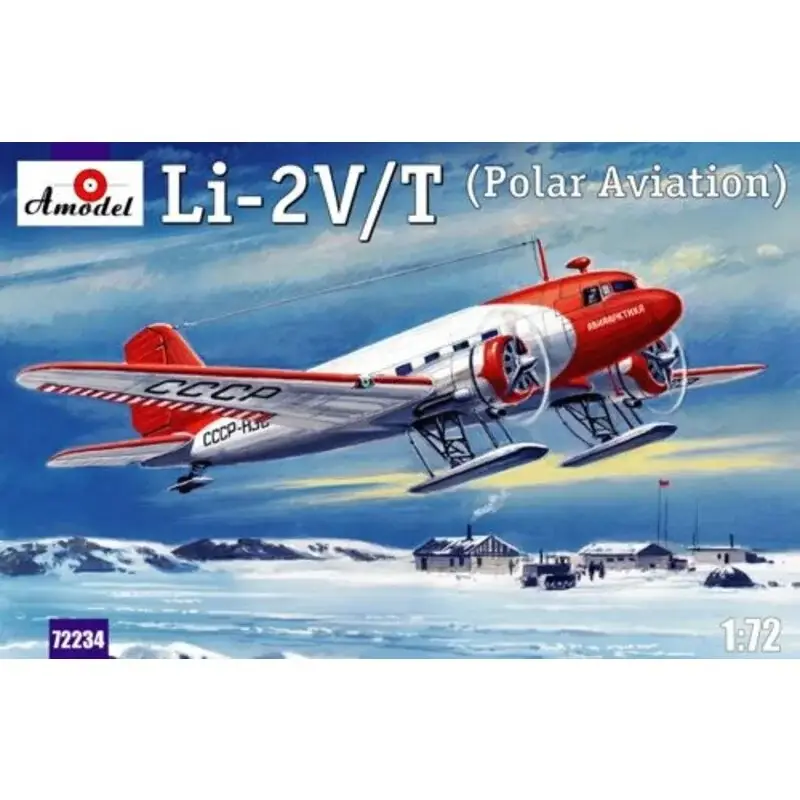 Lisunov Li-2 V / T (Polar Aviation) [originally designated PS-84 (NATO reporting name: Cab), was a license-built version of the Koop Vandaag