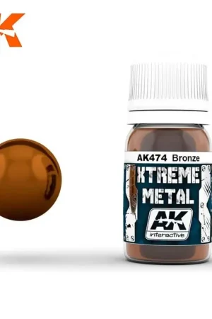 Xtreme metaalbrons 30ml Acrylverf Exclusieve Aanbieding