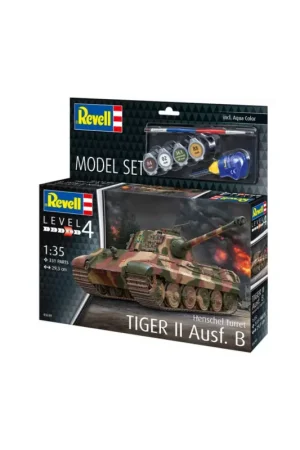 Beperkte Voorraad Model Set Tiger II Ausf. B Schaalmodel