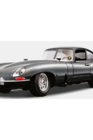 Lage Prijs Jaguar e-type 1961 blue coupe Miniatuur