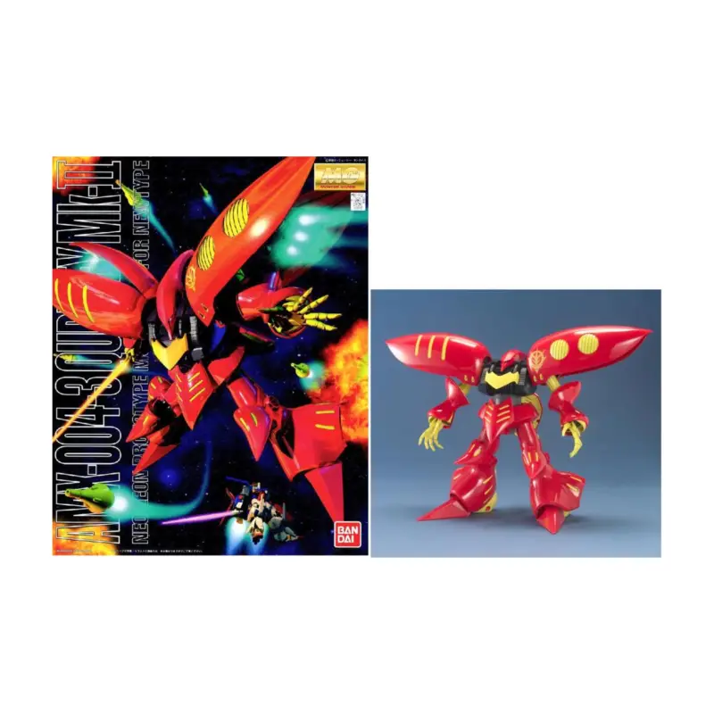 Bestseller Gundam ZZ - MG 1/100 Qubeley (Red) - Model Kit Gunpla
