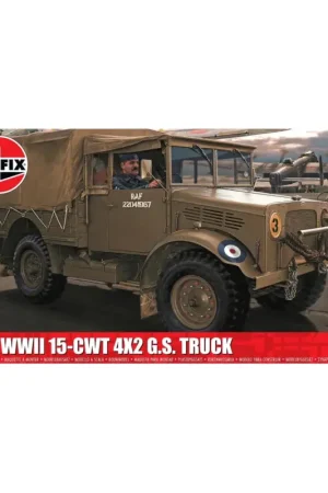 Alleen Vandaag AIRFIX: 1/48; WWII RAF 15-cwt 4x2 GS Truck Schaalmodel