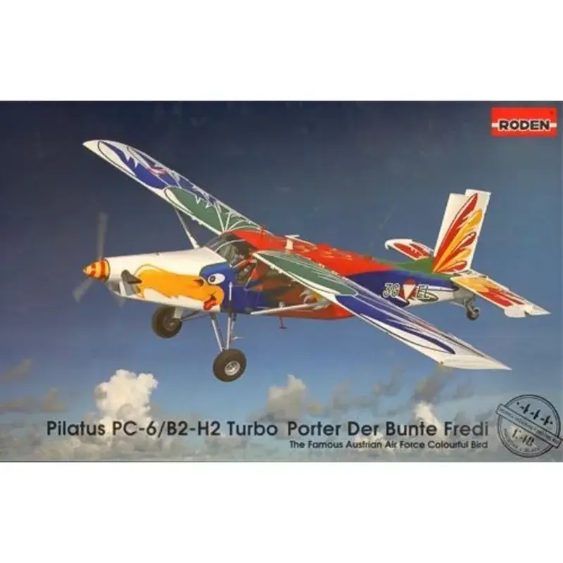 Pilatus PC-6/B1-H2 Der Bunte Fredi Schaalmodel Meest Verkocht