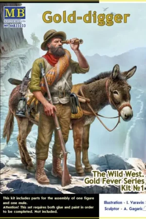 Korting Gold-digger. The Wild West. Gold Fever Series. Kit? 1. Figuren