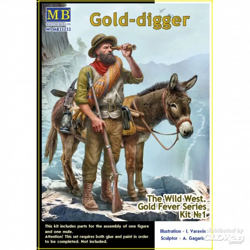 Korting Gold-digger. The Wild West. Gold Fever Series. Kit? 1. Figuren
